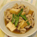 youtapapa's cooksnap of when they made 厚揚げといんげんの豚生姜煮.