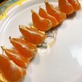 バウチャン's cooksnap of when they made びっくりみかん☆　～不思議な皮の剥き方～.