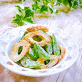 Satoco❋'s cooksnap of when they made ちくわとスナップエンドウの一味マヨ和え♪.