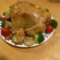 どーなっつん's cooksnap of when they made 褒められる！絶品丸鶏☆ローストチキン.