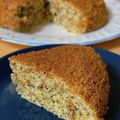 きょこぴょこ♪'s cooksnap of when they made 炊飯器でノンオイル＊紅茶とバナナのケーキ.