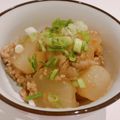 まる〜こ's cooksnap of when they made 大根あんかけ鶏そぼろ.