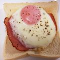 ☆ドキンちゃん☆”'s cooksnap of when they made 朝ご飯にピッタリ！ベーコンエッグパン！.