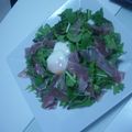れなちぃ：'s cooksnap of when they made 温玉のせ☆生ハムとルッコラのサラダ。.