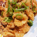 か～ぽ☆'s cooksnap of when they made マヨネーズでまろやか＊豚キムチ炒め.