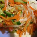 ほちる。's cooksnap of when they made もやし　人参　きゅうりのナムル.