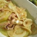 みきぐま's cooksnap of when they made いかの塩辛じゃがバタ炒め.