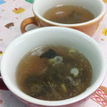 赤い電話's cooksnap of when they made 簡単♪のりスープ.