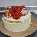 甘党ですが's cooksnap of when they made クリスマス☆ホワイトチョコのムースケーキ.