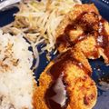 rumipopo's cooksnap of when they made ノンフライヤーでヘルシーカキフライ☆.