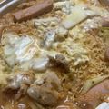 NOEMIE★'s cooksnap of when they made サッポロ一番 クリームブテチゲなべ.