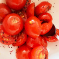 いづみき's cooksnap of when they made 簡単★プチトマトのゆかり和え.