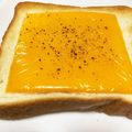 ゆずこゆず's cooksnap of when they made 手が汚れない☆はちみつチーズトースト.