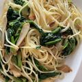 ものぐさtakky's cooksnap of when they made 間違いない基本のほうれん草ペペロンチーノ.
