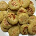 くろぉーばぁ's cooksnap of when they made 【離乳食・後期】さつま芋ときな粉のおやき.