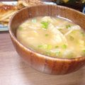 御三家さん's cooksnap of when they made 焼きキャベツの味噌汁.