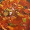 ごはんのじかん's cooksnap of when they made 鶏肉とゴロゴロ野菜のトマト煮.