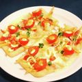 私市ビッキーズ津門巳's cooksnap of when they made 油揚げＤＥピザできました☆.