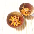 yesmama's cooksnap of when they made 三色野菜de洋風きんぴら☆.
