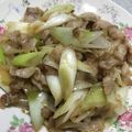 ミナくん's cooksnap of when they made 豚バラと長ネギのポン酢炒め.