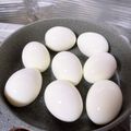 ‪‪♡なお‪‪♡'s cooksnap of when they made 冷蔵庫から出したて卵deゆで卵～我が家流.