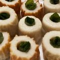 はなのかくめいじ's cooksnap of when they made おつまみにも。わさび醤油で大葉inちくわ.