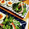 かわゆう1211's cooksnap of when they made 小松菜とカニカマのナムル風.