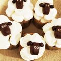 クック7G6TJJ☆'s cooksnap of when they made ひつじのショーンマフィン(カップケーキ).