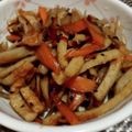 ひっこ's cooksnap of when they made 作り置きにも♪ちくわ入りの金平ごぼう.