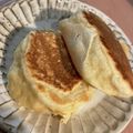 Froggycook's cooksnap of when they made ヨーグルトと強力粉のパンケーキ.