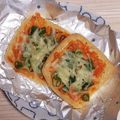 アクセル☆'s cooksnap of when they made お酒がすすむ♪油揚げの辛味噌チーズ焼き.