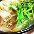 そら豆だいふく's cooksnap of when they made 鶏がらスープで☆きりたんぽ鍋♪.