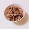 まあまま☆0403's cooksnap of when they made くるみ炊き込みご飯♪簡単足腰痛い漢方薬膳.