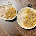 s06007's cooksnap of when they made ゴボウとジャガイモと挽肉の味噌炒めごはん.