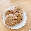 ●ゆゆゆ●'s cooksnap of when they made ジンジャーモラセスクッキー.