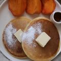 chocotta's cooksnap of when they made オートミールと米粉のミニパンケーキ.