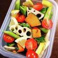 sayacarta's cooksnap of when they made おしゃれ温野菜サラダ.