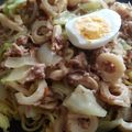 Ｍぱん's cooksnap of when they made ひき肉ともやしのあんかけ焼きそば.