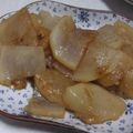 きらり流れ星's cooksnap of when they made 聖護院大根の炊いたん.