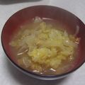 きらり流れ星's cooksnap of when they made 白菜のお味噌汁♪.