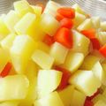 ♡マッキークッキング's cooksnap of when they made 【おせち】紅白の・マセドアンサラダ.