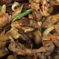 りぼんchan's cooksnap of when they made 豚こま肉と茄子のオイスター炒め.