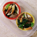 linhua's cooksnap of when they made 栄養満点！ほうれん草とごぼうのゴマ和え.