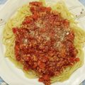 yama_miu's cooksnap of when they made 炊飯器でミートソース.