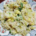 菜月？！'s cooksnap of when they made 別炒めでパラパラシャキシャキ！レタス炒飯.