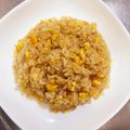にこちゃんち's cooksnap of when they made 葱と卵のシンプル炒飯♪.