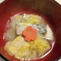 のりこったん's cooksnap of when they made 野菜たっぷり＊冬のタラ汁＊.