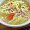 rima0811's cooksnap of when they made サッポロ一番 速攻完成！レタス丸ごとなべ.