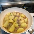 うみぴょん's cooksnap of when they made ほっくりじゃがいものそぼろ煮.