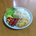すうがん's cooksnap of when they made 簡単過ぎる♪ガーリックシュリンプ＆ライス.